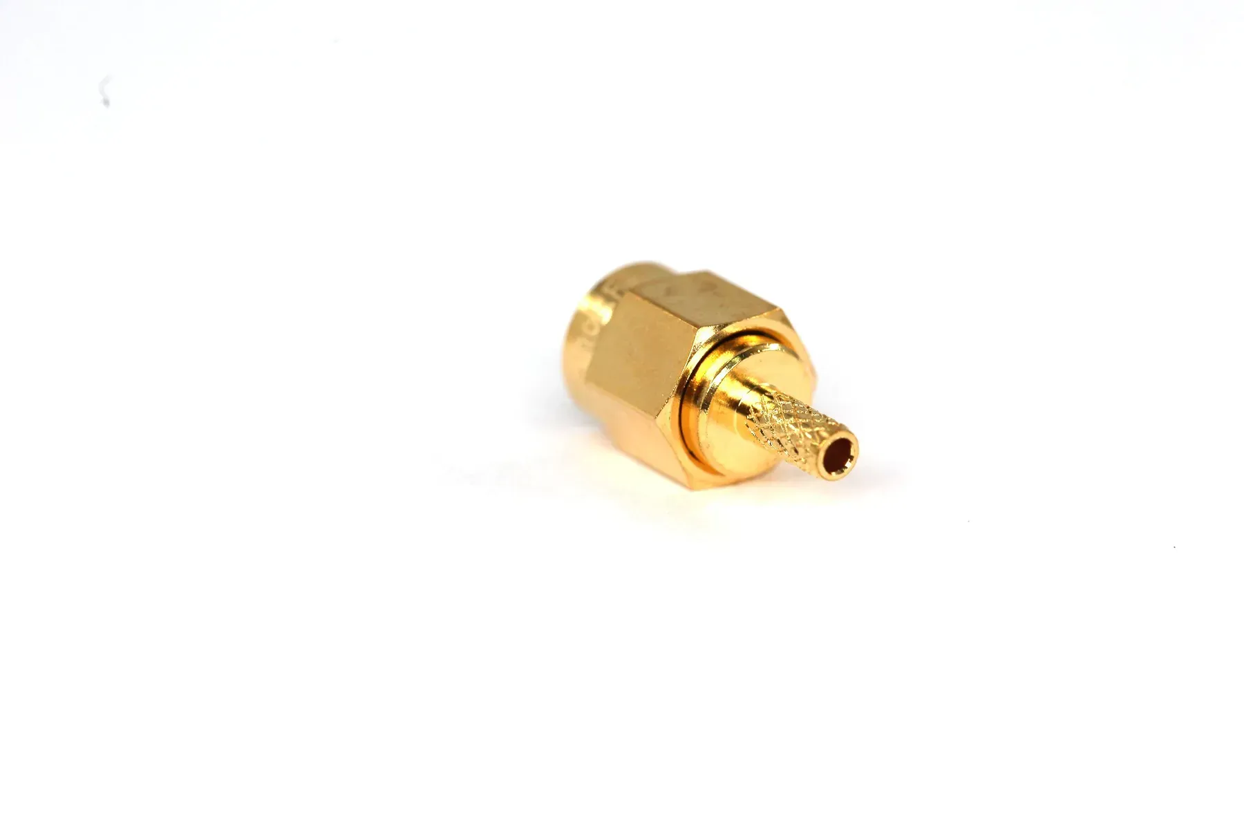 Разъем RP-SMA-male штекер под кабель RG-316/RG-174 обжимной Gold (3.01.369)