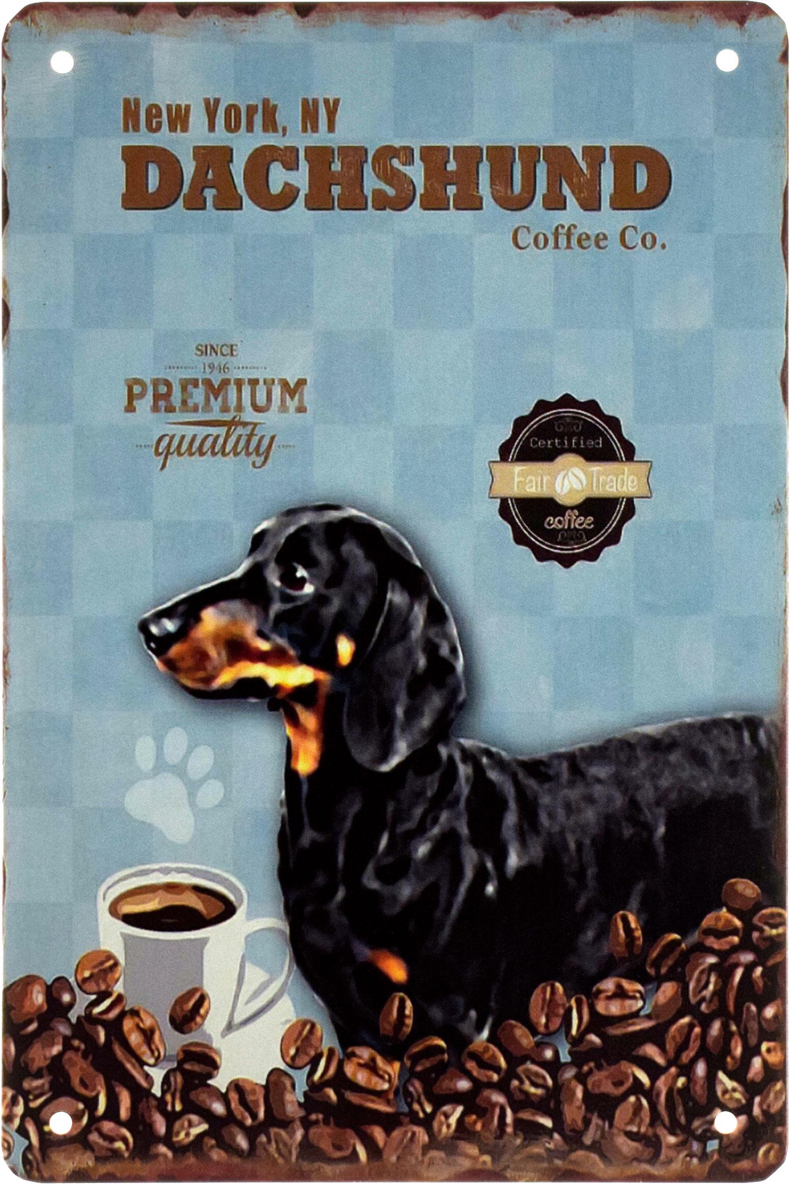 Металева табличка Кава Такса/Premium Coffe 20x30 см
