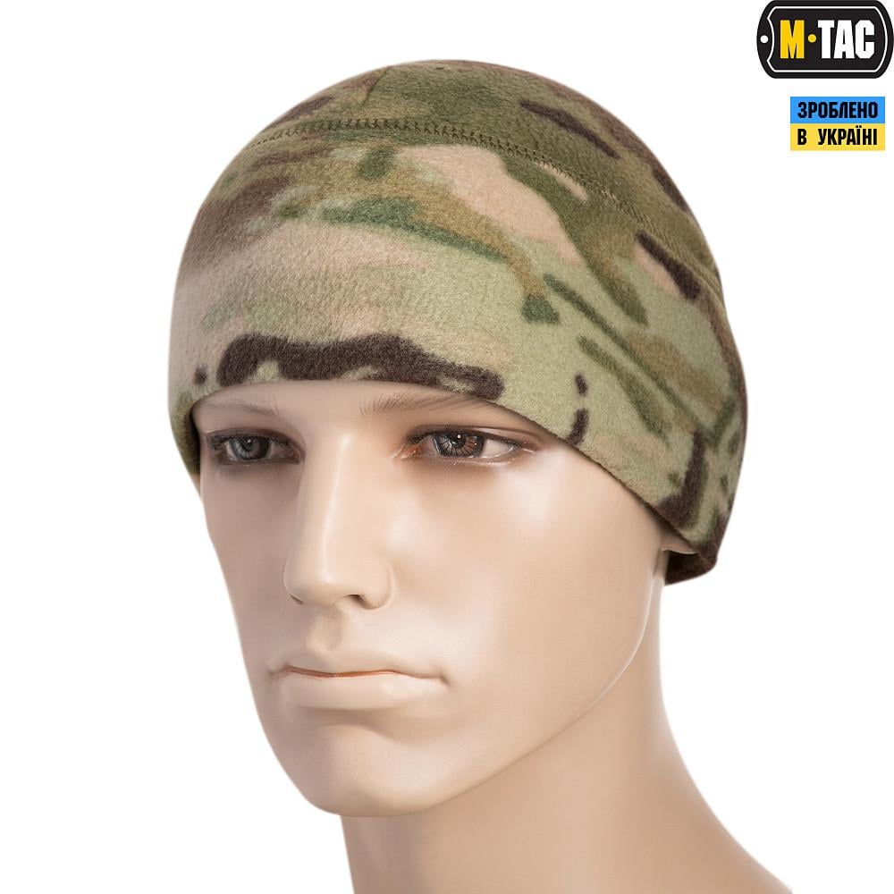 Шапка флисовая M-Tac Watch Cap Slimtex L р. 59-60 Мультикам - фото 2 Шапка флисовая M-Tac Watch Cap Slimtex L р. 59-60 Мультикам - фото 2