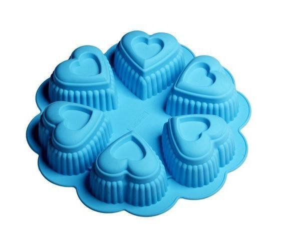 Форма для выпечки Empire Сердце EM7107 25х5 см на листе 6 шт. (7cdad03a)