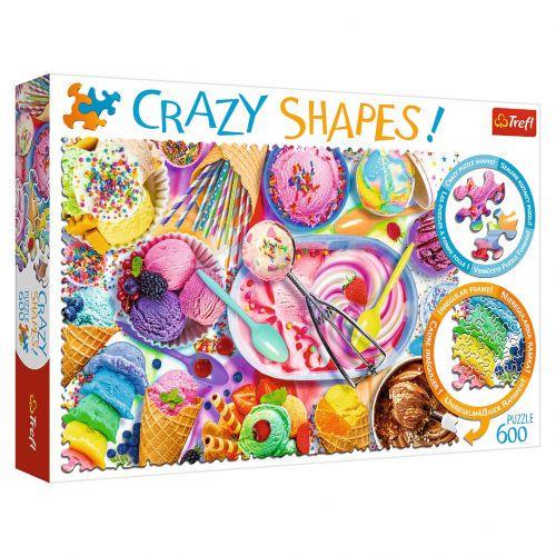 Пазлы Trefl Crazy Shapes Сладкое мороженое 11119 600 элементов (5900511111194)