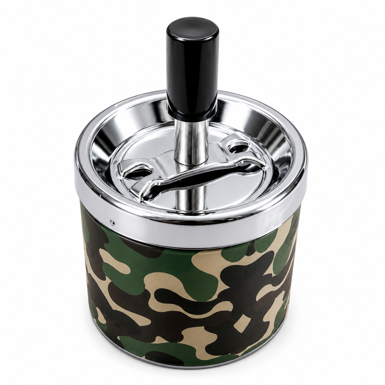Пепельница бездымная металлическая Tactical Spin Camo D225 7 см (11799)