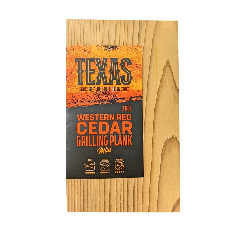 Дощечка для запекания Texas Club кедровая 25x15 см 2 шт. (KKL25)