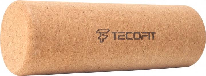 Масажний ролик-валик TECOFIT корковий Коричневий (TOP18104719)