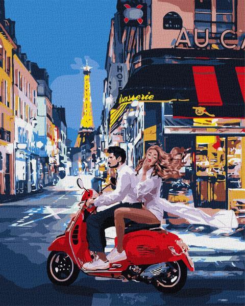 Картина по номерам Идейка Лови момент 40х50 см в термопакете (KHO4785)