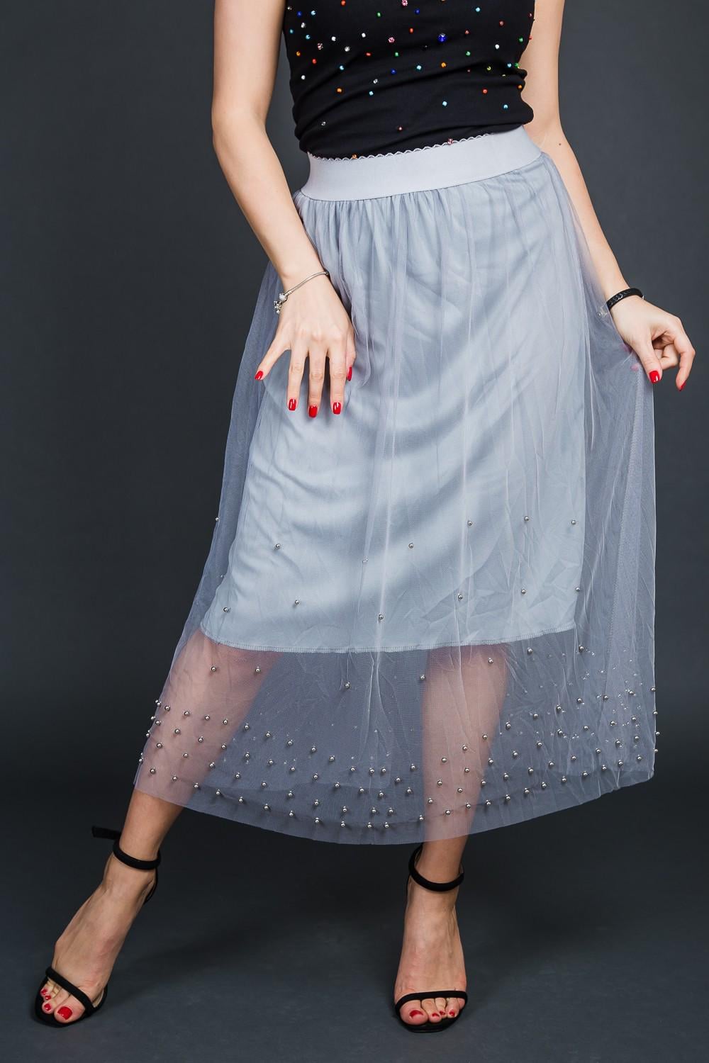 Юбка LUREX S Серый (9505893)