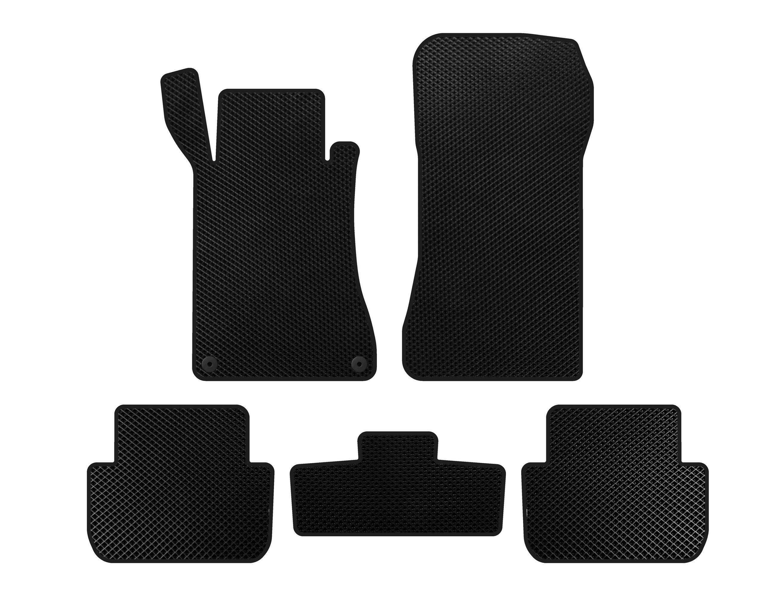 Коврики EVA Digital Designs для Mercedes CLK W209 2002-2010 гг. Черный (133459)