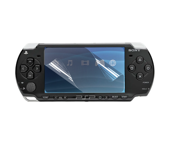 Пленка противоударная гидрогелевая Hydrogel Film для игровой приставки Sony PSP 2000 Transparent
