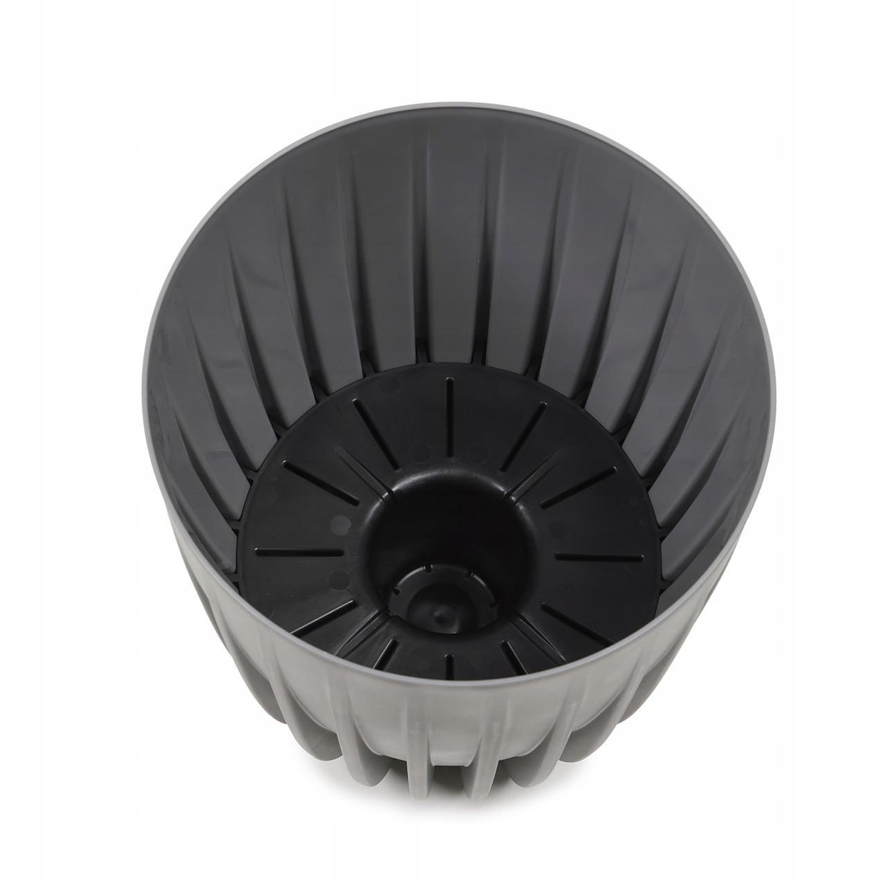 Вазон Lamela MIRA TALL 293х515 мм Антрацит (A-022582) - фото 4 Вазон Lamela MIRA TALL 293х515 мм Антрацит (A-022582) - фото 4