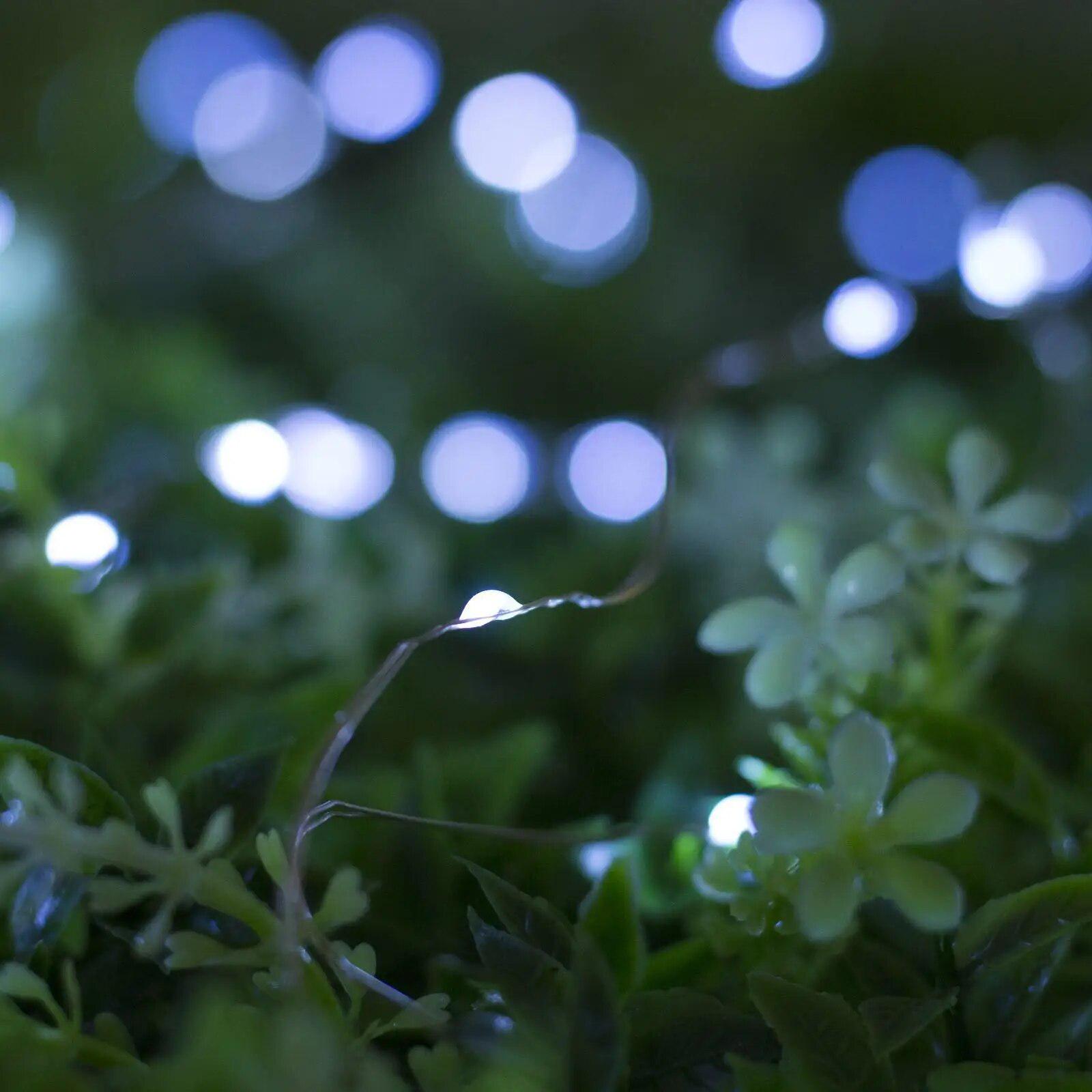 Гірлянда Роса на батарейках 5 м Біле свічення (HA-54) - фото 3