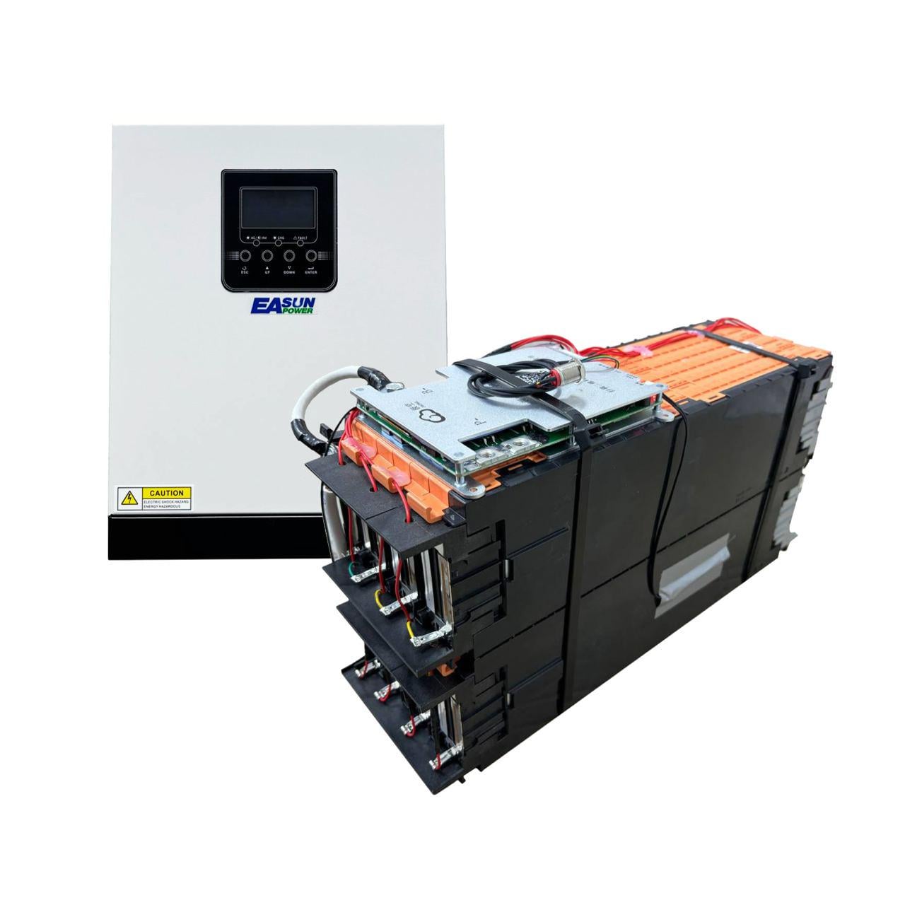 Комплект резервного питания аккумулятора LG Chem 3,4kWh/инвертор EaSun 2400W/Smart BMS B1A8S10P