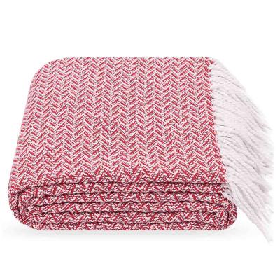 Плед орбита 140x200 см Красный - фото 1 Плед орбита 140x200 см Красный - фото 1