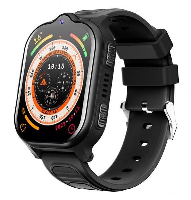 Смарт-часы детские Lemfo M15 GPS 4G SIM SOS IPX7 с AI помощником/прослушиванием Черный (35714940)