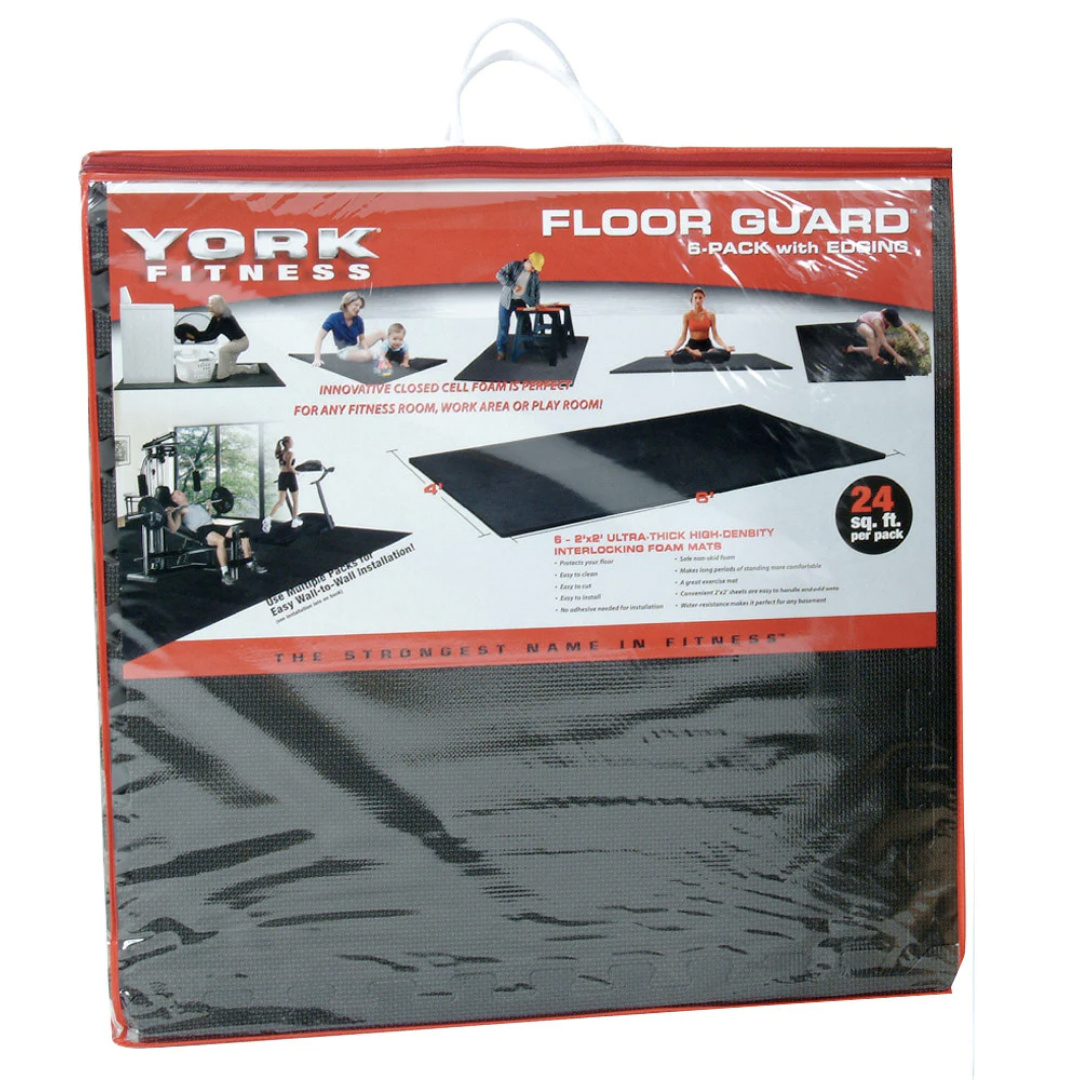 Мат-пазл York Fitness FLOORGUARD 1,2 см из 4 частей (3707) - фото 10