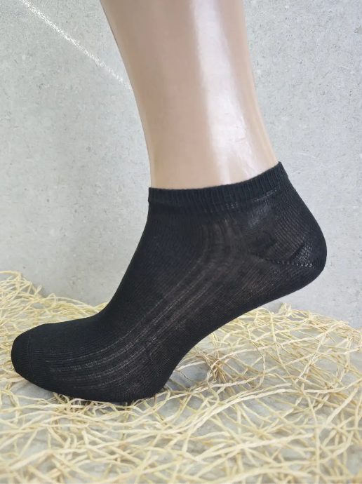 Носки женские Дукат бамбук демисезонные короткие р. 36-40 Черный (145 Woman Black)