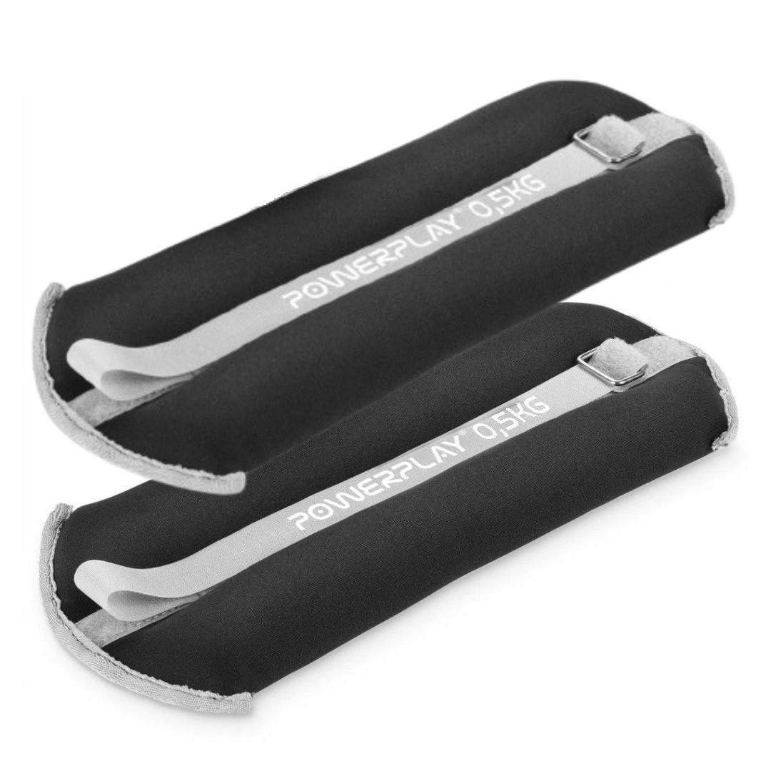 Обважнювачі-манжети для ніг та рук PowerPlay PP-4349 Ankle/Wrist Weights 2 шт. x 0,5 кг Чорний (25545986) - фото 2 Обважнювачі-манжети для ніг та рук PowerPlay PP-4349 Ankle/Wrist Weights 2 шт. x 0,5 кг Чорний (25545986) - фото 2