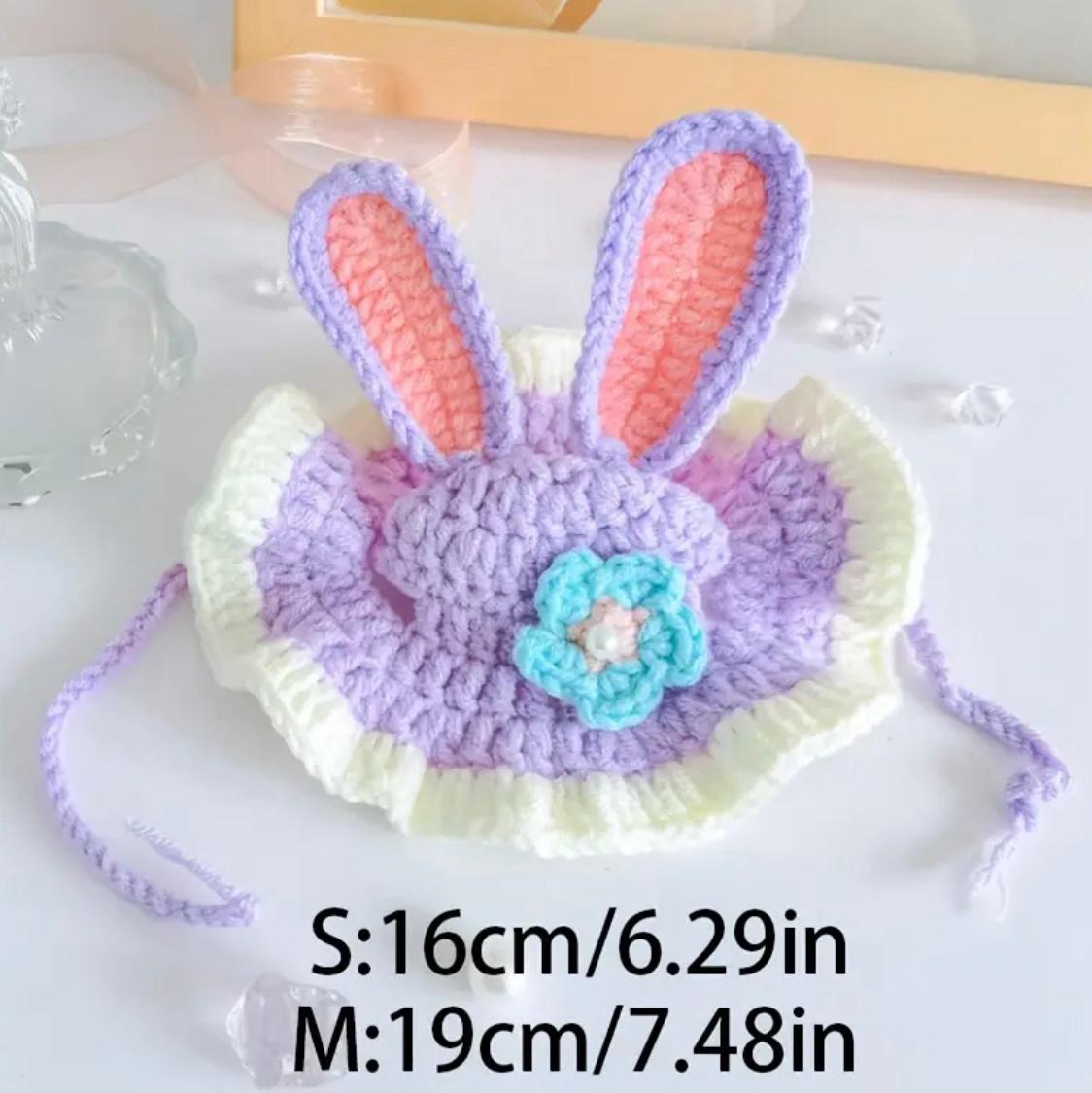 Шапка для кошек и собак Bunny M Purple (565676546) - фото 6