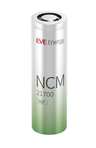 Аккумулятор высокотоковый EVE Li-Ion 21700 40P 3,6V 4000 mAh 50A