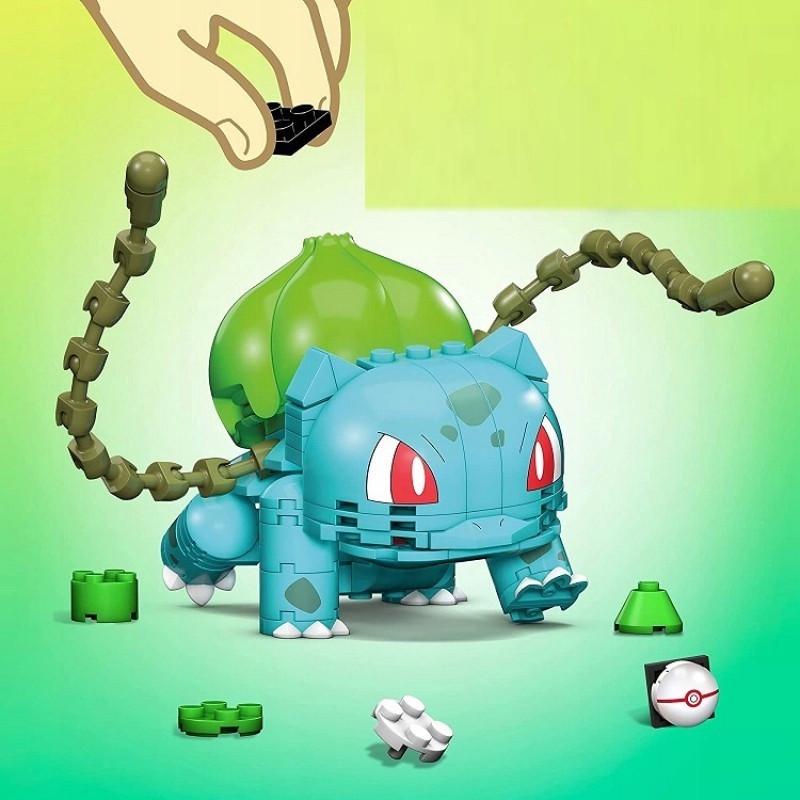 Конструктор Mega Blocks Pokemon Bulbasaur Blocks Mattel GVK83 Mega Construx 175 ел. - фото 2