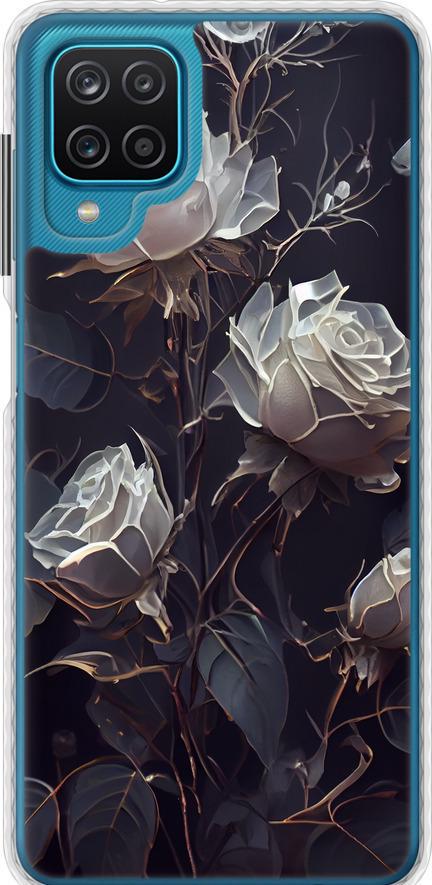 Чохол на Samsung Galaxy A12 A125F Троянди 2 (5550pc-2201-42517)