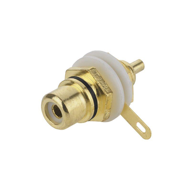 Гнездо монтажное RCA Черный (A153031)