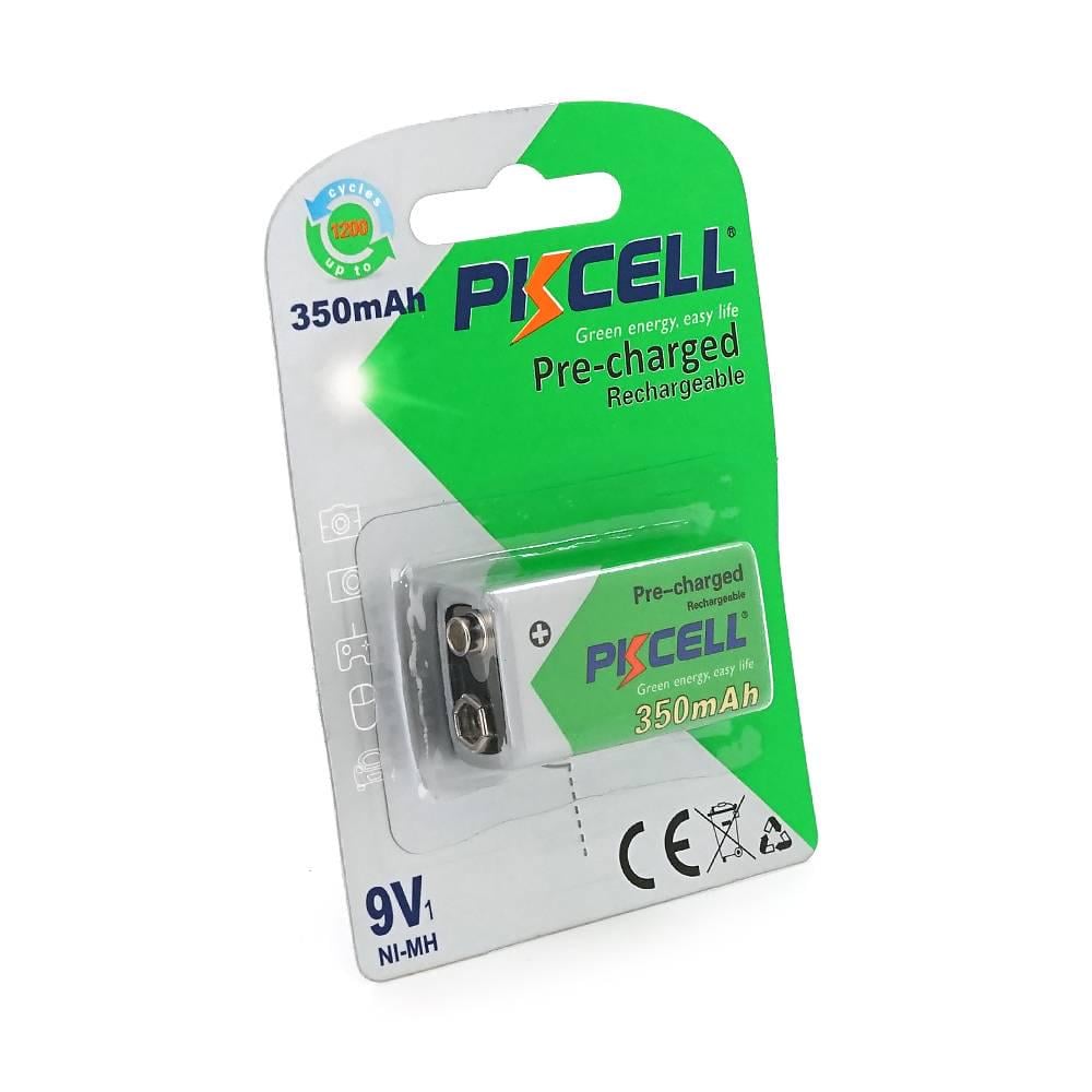 Акумулятор PKCELL Q10 9V/350mAh крона NiMH Rechargeable Battery у блістері 1 шт. (34685) Акумулятор PKCELL Q10 9V/350mAh крона NiMH Rechargeable Battery у блістері 1 шт. (34685)