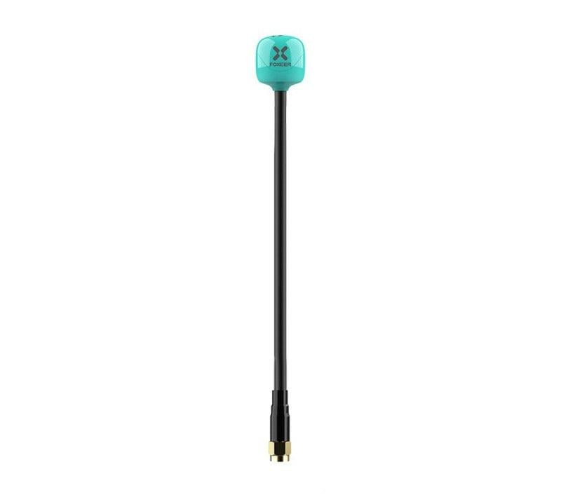 Антенна для FPV дронов Foxeer Lolipop V4+ Plus 2,6Dbi RHCP 5,8G SMA-Male прямой 150 мм Голубой (00-00023617)