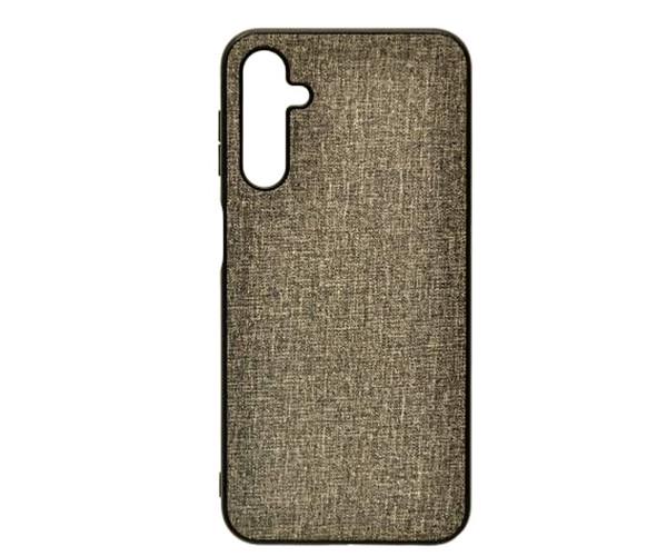 Чехол накладка New Textile leather саse для Samsung Galaxy S24 Plus Серый