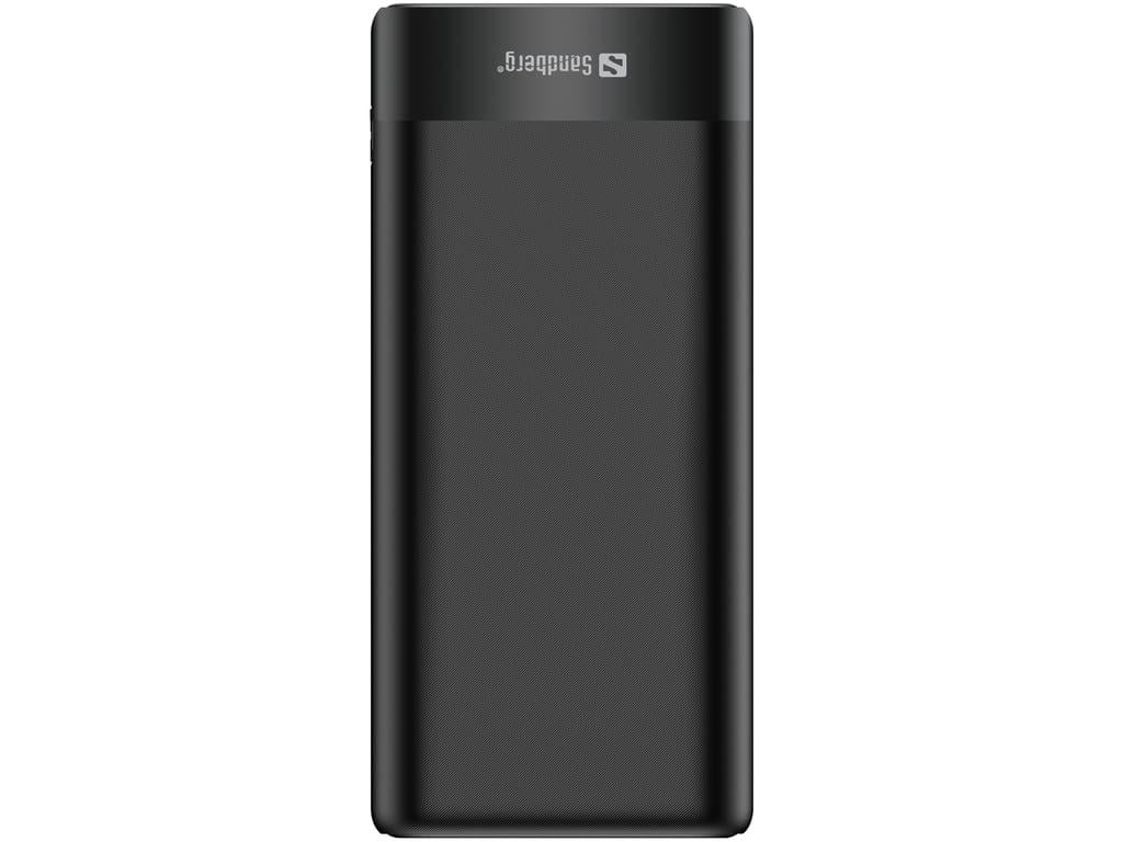 Повербанк Sandberg PD 65W 3A QC3.0 20000 mAh USB 2хType-C OUT (420-62) - фото 2