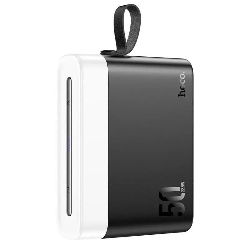 Повербанк Hoco Masterfull J94A 50000 mAh 2USB 2Type-C QC 22,5 Вт Black (608140)