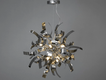 Люстра Diasha на 8 ламп 40 Вт Хром (1110-8HR)