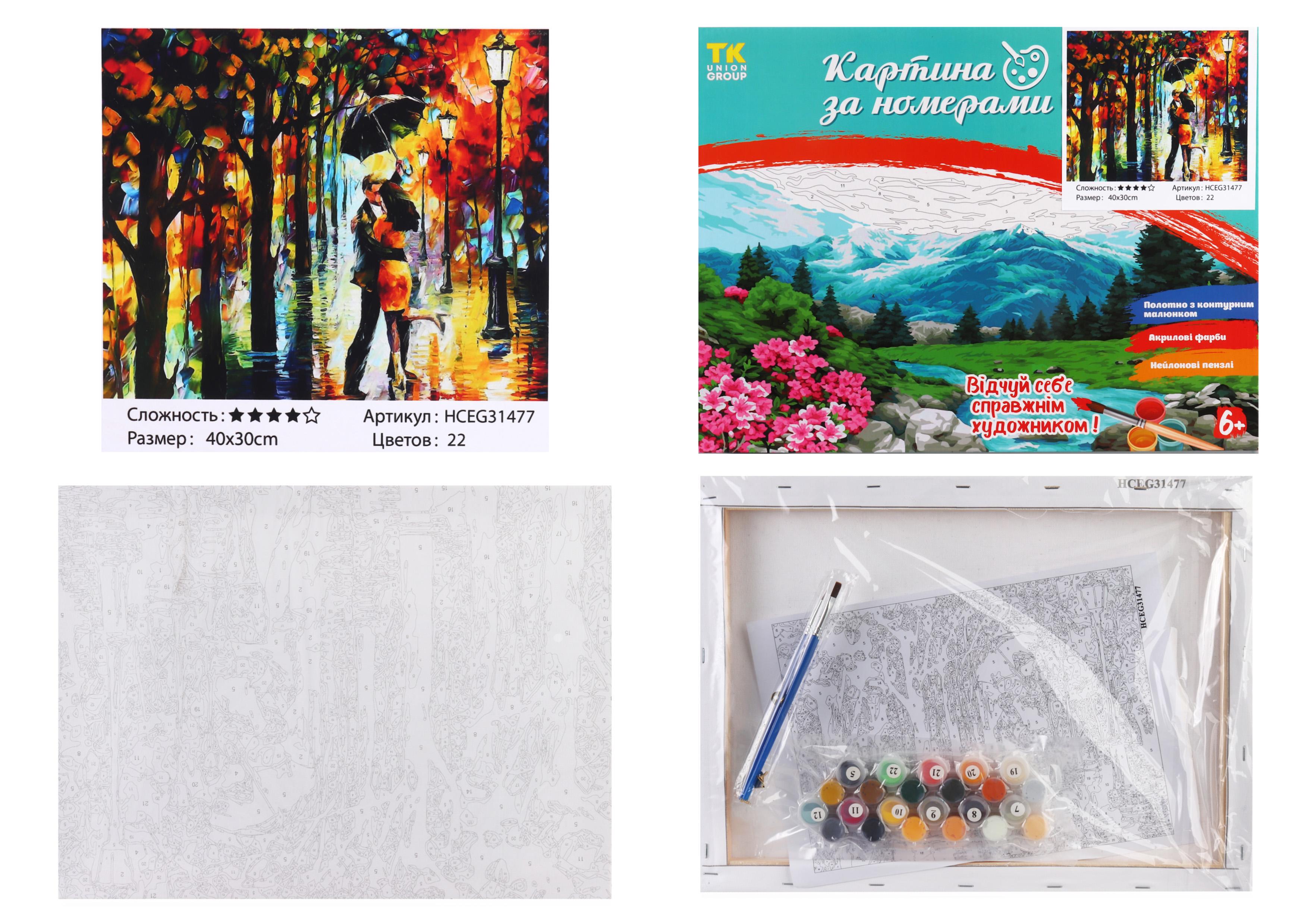 Картина за номерами TK Group 31477 30x40 см (MTT-153723)