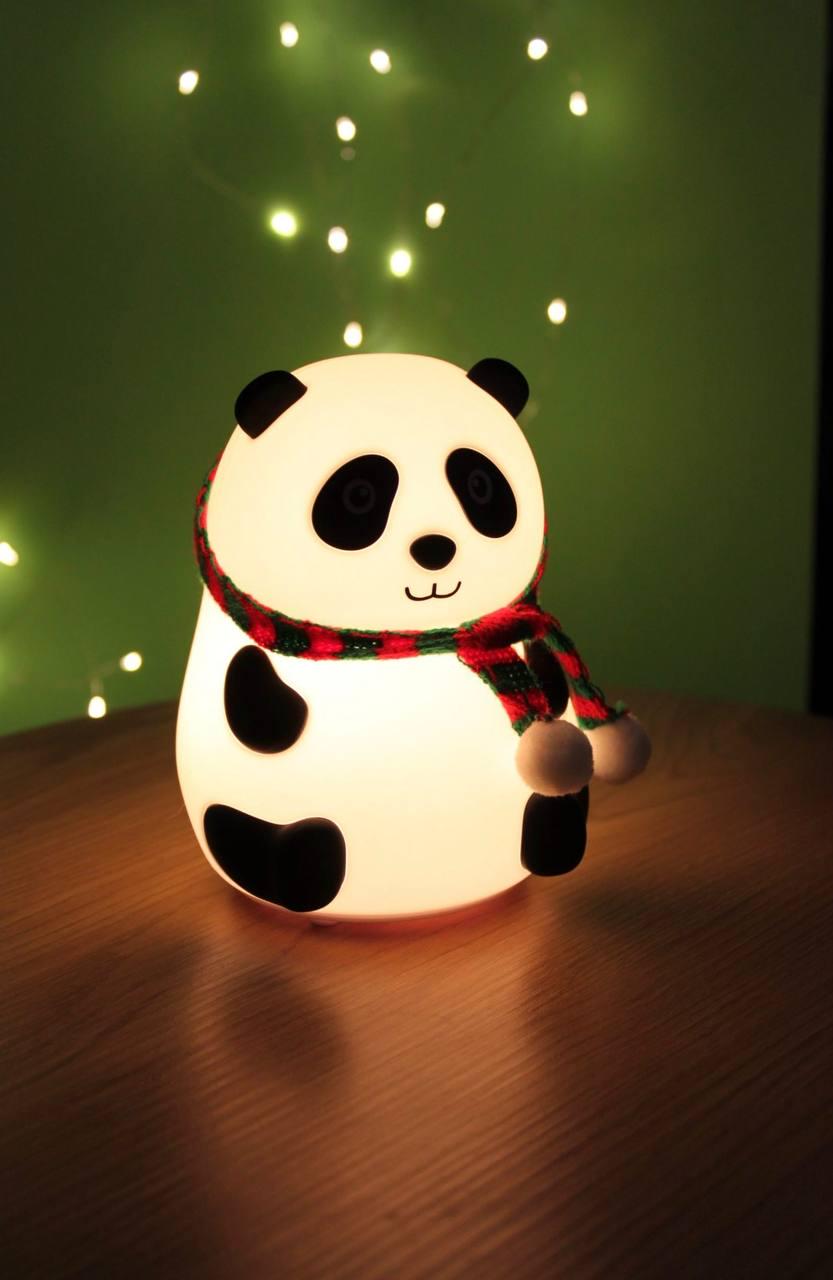 Ночник QC-006 Panda RGB аккумуляторный (30446315)