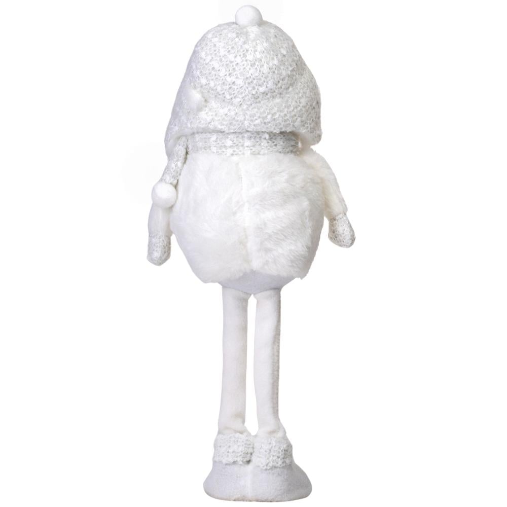 Фигурка Белый снеговик 48 см - фото 3