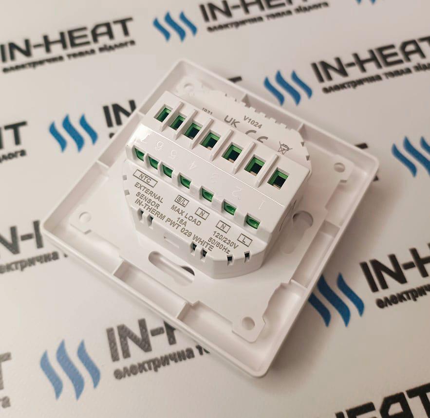 Терморегулятор цифровий IN-THERM PT-029 Білий (9363) - фото 9