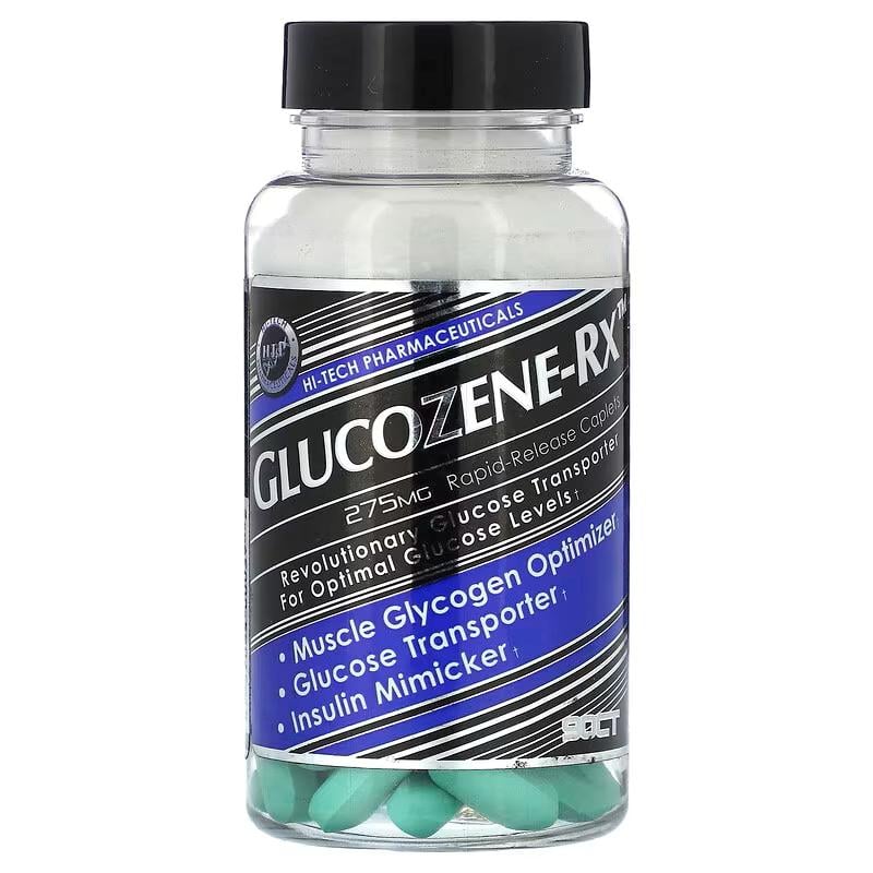 Витамины для оптимального уровня глюкозы Hi-Tech Pharmaceuticals Glucozene-Rx 275 мг 90 кап.