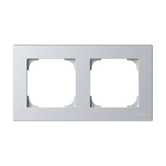 Рамка ABB Niessen SKY Серебристый (8572 PL) - фото 1 Рамка ABB Niessen SKY Серебристый (8572 PL) - фото 1