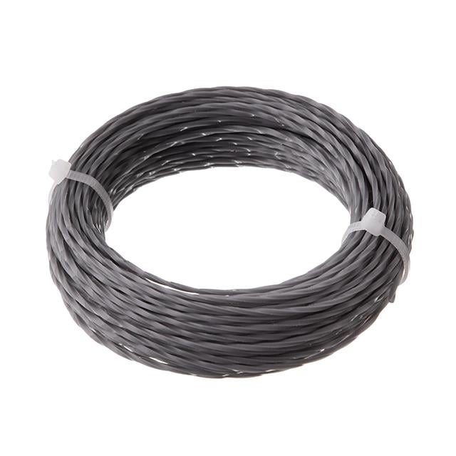 Ліска для тримера Intertool квадрат кручена армована 2,0 мм x 15 м (DT-2327)