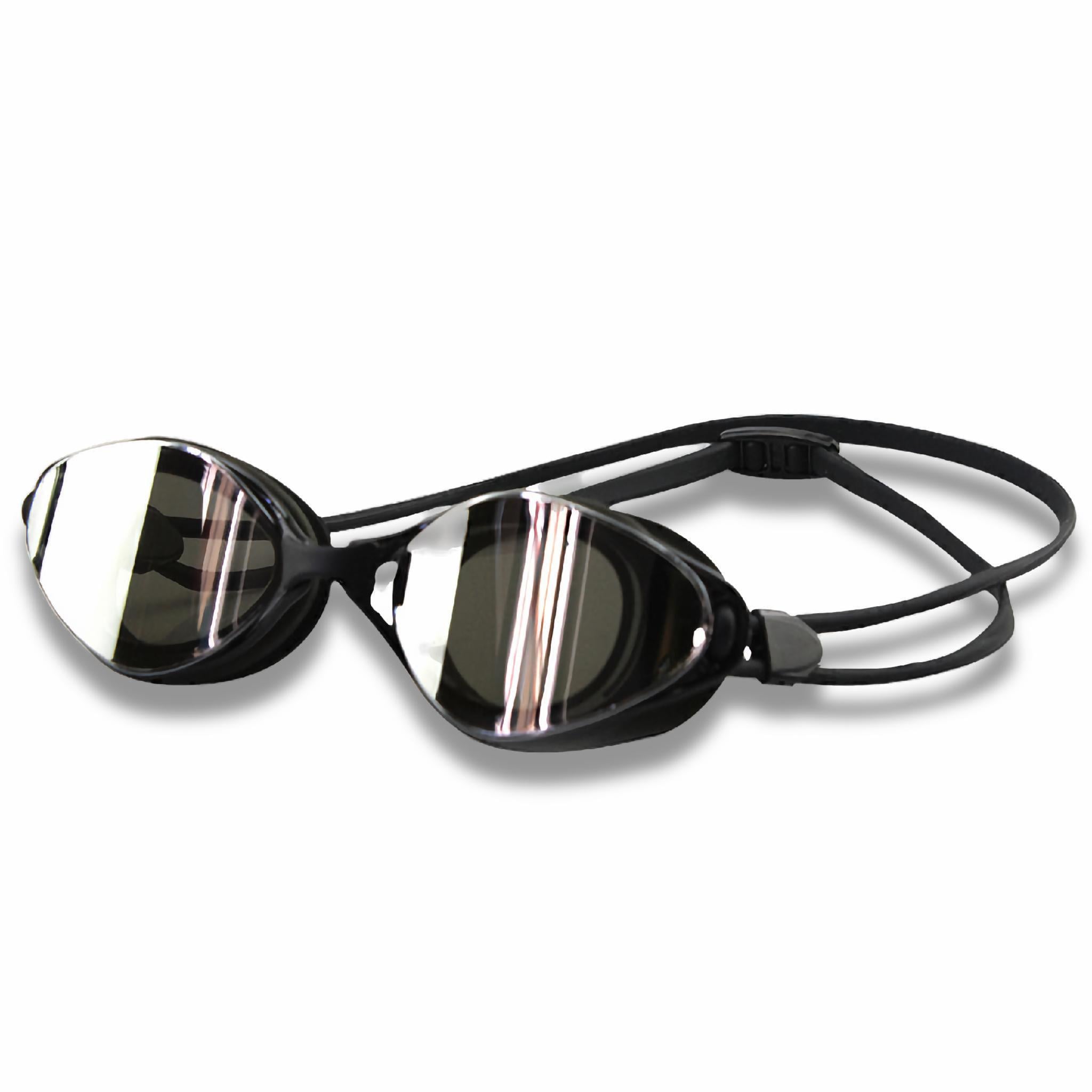 Окуляри для плавання Renvo Gulis Уні Anti-fog OSFM Чорний/Коричневий (2SG130-01)