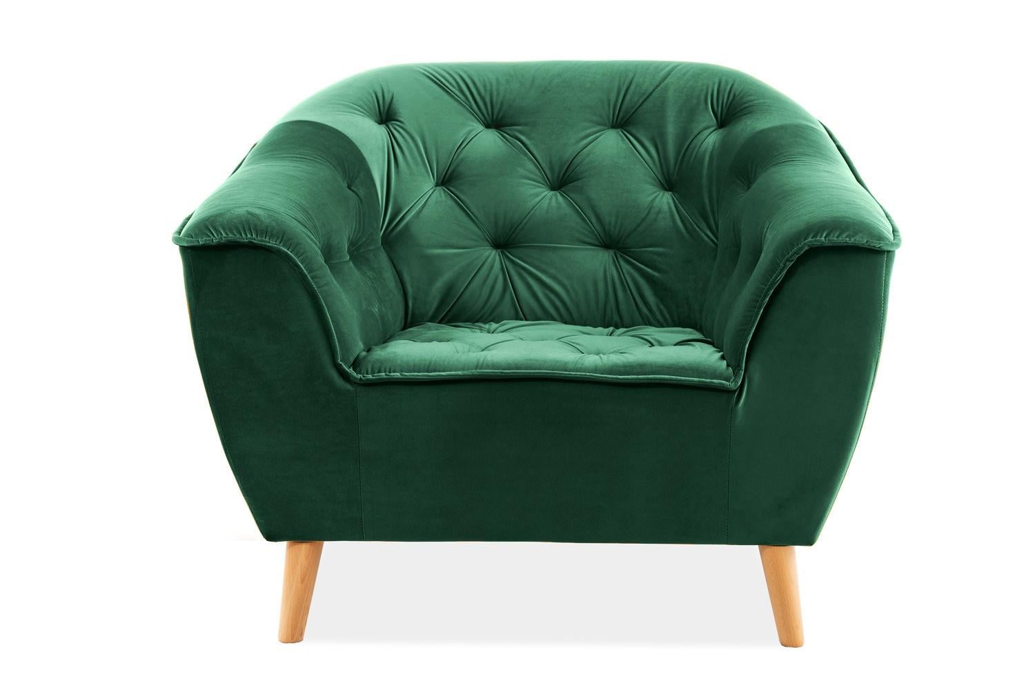 Кресло Galaxy 1 Velvet Зеленый (GALAXY1V14BU)