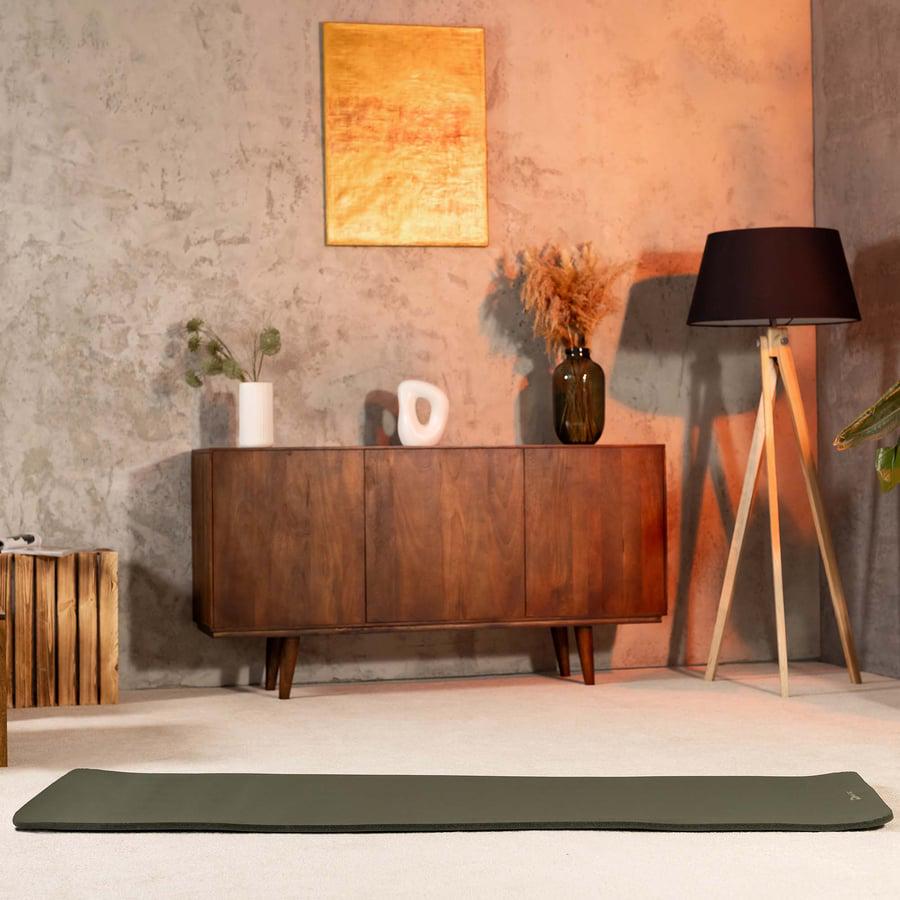 Коврик для йоги Hop-Sport HS-NB010GM NBR 1 см Темный Хаки (5164) - фото 2 Коврик для йоги Hop-Sport HS-NB010GM NBR 1 см Темный Хаки (5164) - фото 2