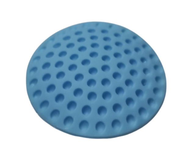 Защитная круглая наклейка на стену и мебель 5 см Голубой (14-7-1060-БЛ)