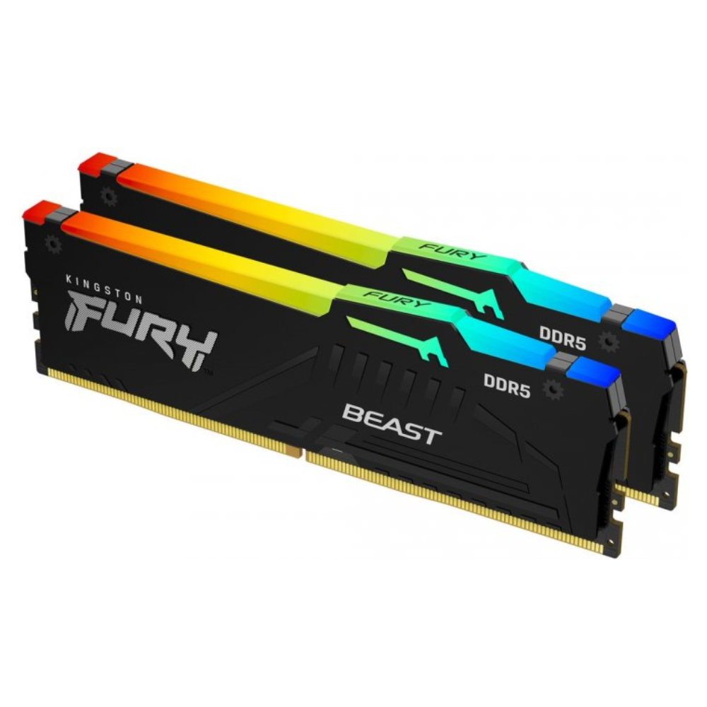 Оперативная память для настольных ПК Kingston KF556C40BBAK2-32 DDR5 32 Гб 5600MHz Fury Beast R Gb (559596)