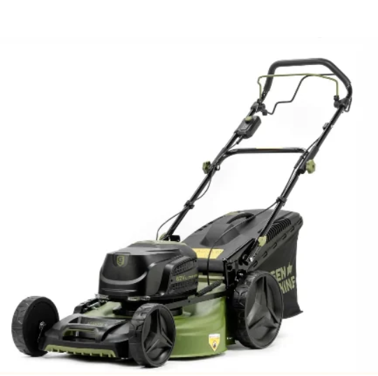 Газонокосилка аккумуляторная с приводом Green Machine GMSM6200 51 см воздуходувка 62 В