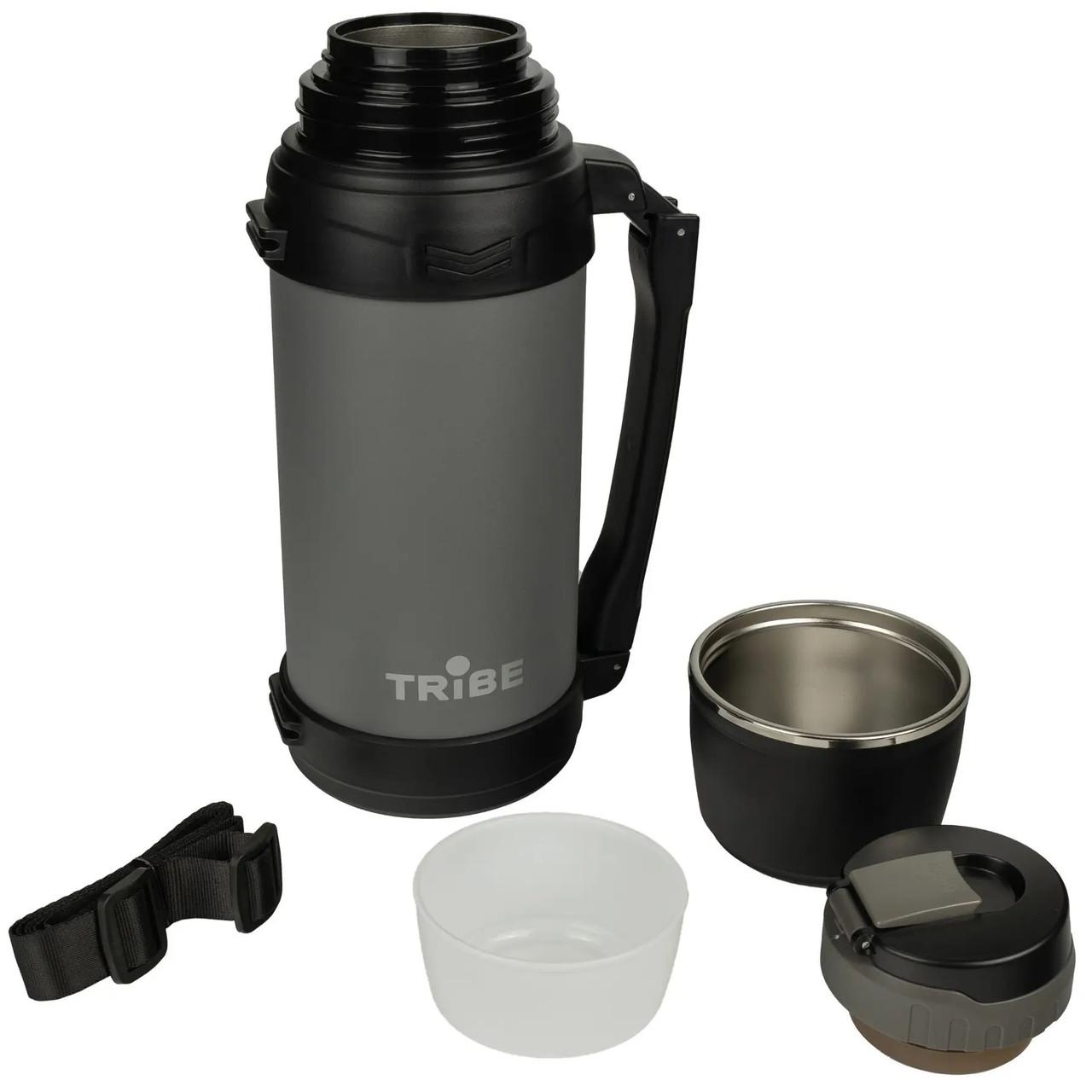 Термос для кофе Tribe Family line T-DG-0002 2,5 л Серый (iz16004) - фото 2 Термос для кофе Tribe Family line T-DG-0002 2,5 л Серый (iz16004) - фото 2