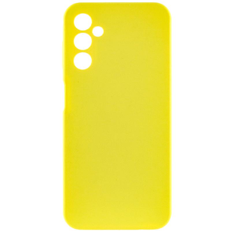 Протиударний чохол Silicone Cover Lakshmi Full Camera (AAA) для Samsung Galaxy A15 4G/5G  Жовтий / YELLOW