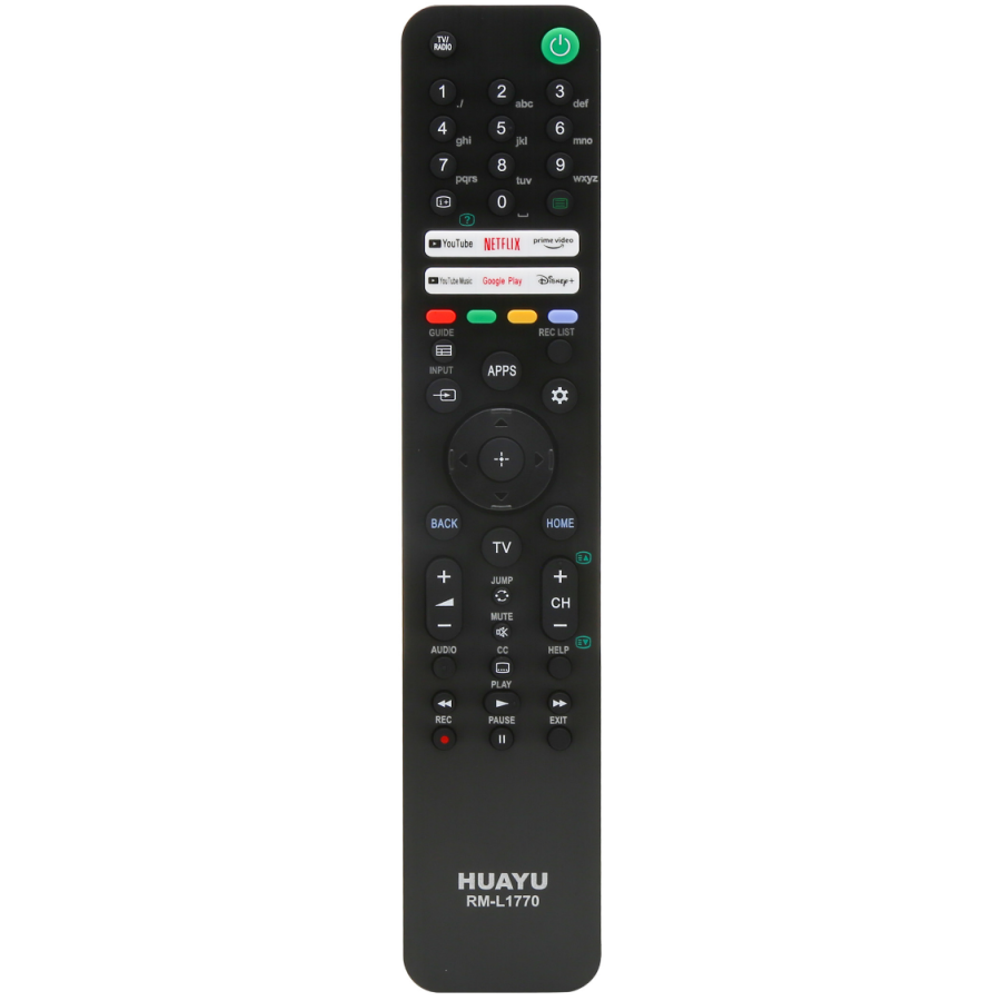 Пульт для телевизора для SONY RM-L1770 (4898)