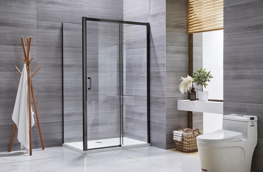 Душевая кабина без поддона MIXXUS Premium DIVERSE SC03-100x80x195-TR прозрачное стекло 6 мм Black (MI6866) - фото 5 Душевая кабина без поддона MIXXUS Premium DIVERSE SC03-100x80x195-TR прозрачное стекло 6 мм Black (MI6866) - фото 5