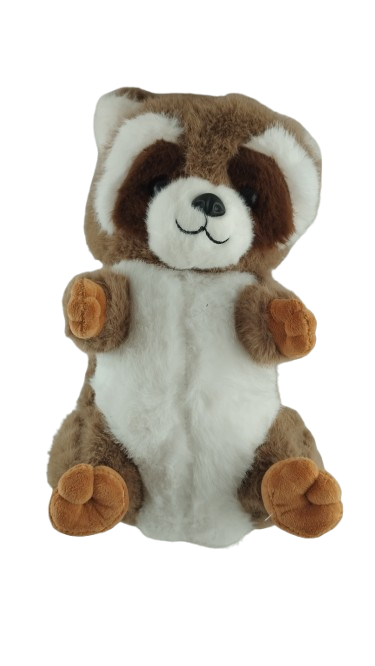 Мягкая игрушка плюшевая Енот 28 см (000013)