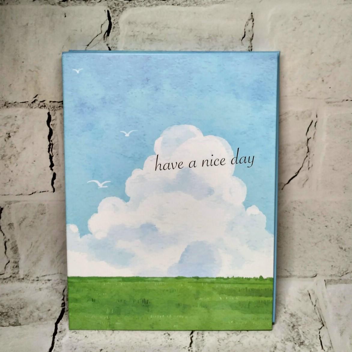 Зеркало косметическое настольное раскладное Have a nice day 26х20 см (1214482-1)